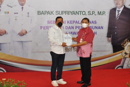 Supriyanto Jabat Kepala Dinas Pertanian dan Perkebunan Jateng - GenPI.co JATENG