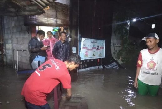 Duh! Kali Jenes di Solo Meluap, Permukiman Warga Terendam Banjir - GenPI.co JATENG