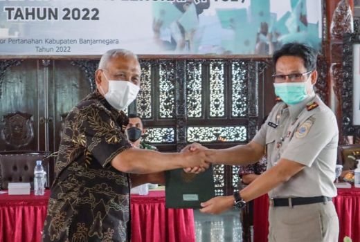 Alokasi Penerbitan Sertifikat Tanah Banjarnegara 32.000 Bidang - GenPI.co JATENG