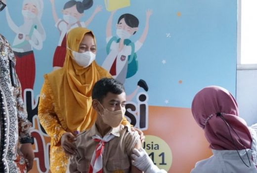 Gas Pol Pak! Rembang Target Vaksin Anak 6-11 Tahun Kelar Februari - GenPI.co JATENG