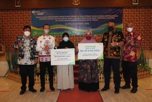 Alhamdulillah, Pegawai Non-ASN Tegal Dapat Jaminan Tenaga Kerja - GenPI.co JATENG