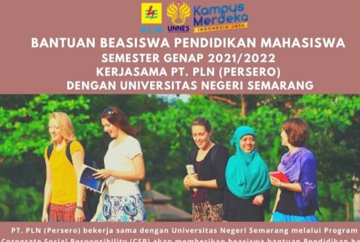 PT PLN Beri Beasiswa Buat Mahasiswa Unnes Semarang, Ini Syaratnya - GenPI.co JATENG