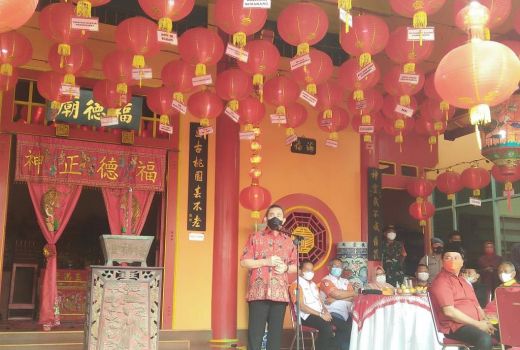 Top! Kelenteng Hok Tik Bio Pati Bagi-Bagi Makan Gratis saat Imlek - GenPI.co JATENG