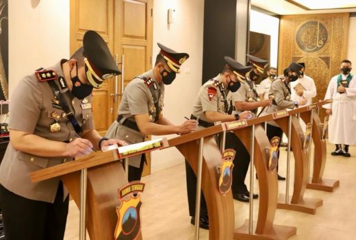 Rotasi 3 Kapolres, Kapolda Jateng: Protokol Kesehatan Nomor 1 - GenPI.co JATENG