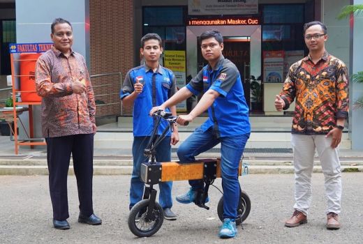 Mantap! Unnes Punya Sepeda Listrik, Begini Penampakannya - GenPI.co JATENG