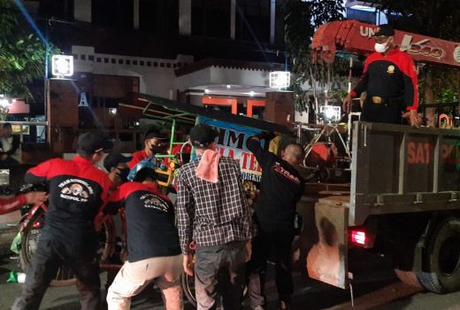 Waduh! Gegara Langgar Prokes, PKL Kota Semarang Dikukut Satpol PP - GenPI.co JATENG