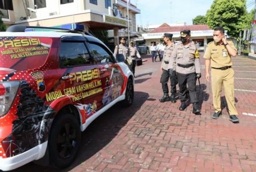 Genjot Vaksinasi, Polres Banjarnegara Siapkan Mobil Keliling - GenPI.co JATENG