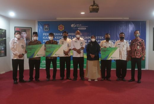 Alhamdulillah, Ketua RT dan RW di Kota Tegal Dikaver BP Jamsostek - GenPI.co JATENG