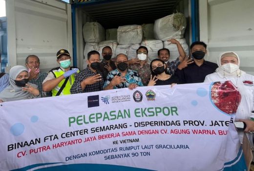 Mantap! Mahasiswa Undip Ekspor Rumput Laut Kering ke Vietnam - GenPI.co JATENG