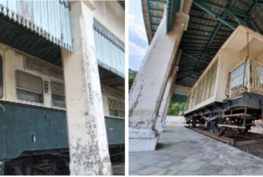 Ini Cerita Gerbong Kereta di Alun-Alun Selatan Solo, Bersejarah! - GenPI.co JATENG