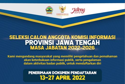 Ini Syarat Lengkap Seleksi Calon Anggota Komisi Informasi Jateng - GenPI.co JATENG