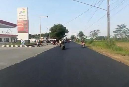 Jalan Exit Tol Warungasem Batang Kini Mulus - GenPI.co JATENG