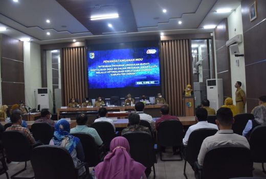 Digitalisasi Desa, Pemkab Demak Teken 4 MoU - GenPI.co JATENG