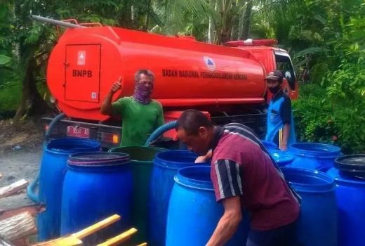 Antisipasi Kekeringan, BPBD Cilacap Bagikan 14 Tandon Air ke Desa - GenPI.co JATENG
