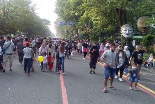 Jasa Mainan di CFD Solo Tak Berizin, Dishub Akan Lakukan Ini - GenPI.co JATENG
