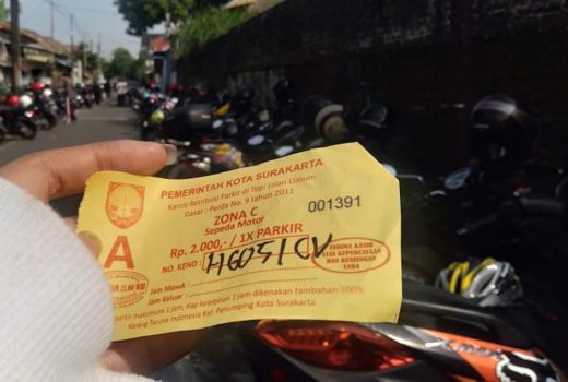Tarif Parkir Sepeda Motor CFD Solo Rp3.000, Dishub Gelar Evaluasi - GenPI.co JATENG