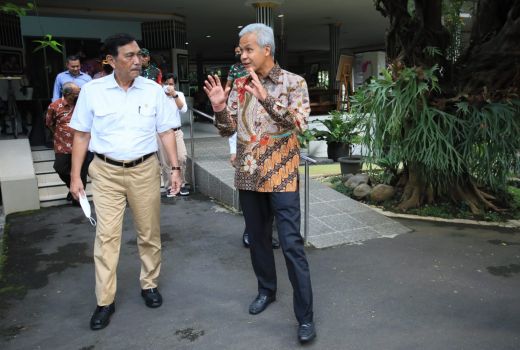 Luhut dan Ganjar Bahas Minyak Goreng dan Banjir Rob, Ini Hasilnya - GenPI.co JATENG