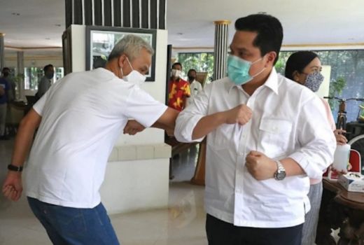 Dianggap Merakyat, Elektabilitas Pasangan Ganjar-Erick Tertinggi - GenPI.co JATENG