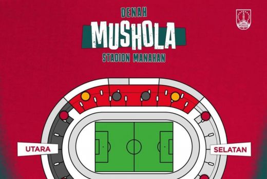 Bikin Tenang Suporter, Stadion Manahan Solo Ada 14 Musala Lurr! - GenPI.co JATENG