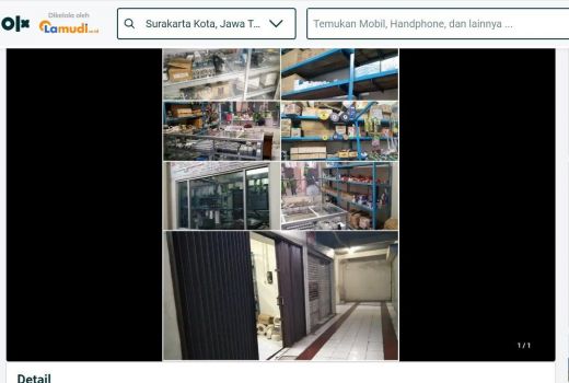 Waduh! Kios Pasar di Solo Ini Dijual di Marketplace, Kok Bisa? - GenPI.co JATENG