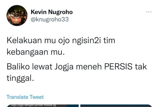 Buntut Rusuh Suporter di Jogja, Bos Persis Ancam Tinggalkan Klub - GenPI.co JATENG
