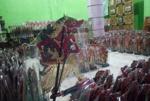 Wayang Rajamala dari Sanggar Wayang Gogon Solo Jadi Suvenir APG - GenPI.co JATENG