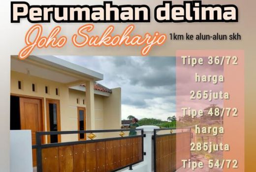 Rumah Dijual di Sukoharjo! Harga Murah Mulai Rp 200 Jutaan - GenPI.co JATENG