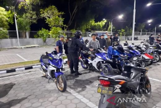 Meresahkan! 27 Motor Berknalpot Brong di Solo Dikukut Polresta - GenPI.co JATENG
