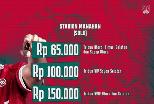 Panpel Sediakan 20.000 Tiket, Ini Harga dan Ticket Box Laga Persis Solo vs Bali United - GenPI.co JATENG