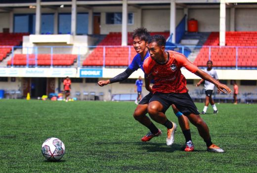 Jaga Performa, PSIS Semarang Latihan Game Internal - GenPI.co JATENG