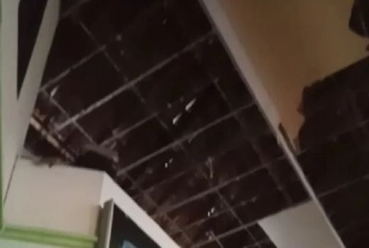 Waduh! Plafon Gedung DPRD Sragen Runtuh, Kok Bisa? - GenPI.co JATENG