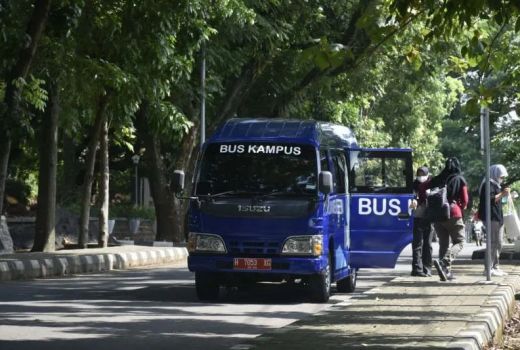 Undip Semarang Operasikan Bus Kampus untuk Tekan Penggunaan Kendaraan Pribadi - GenPI.co JATENG