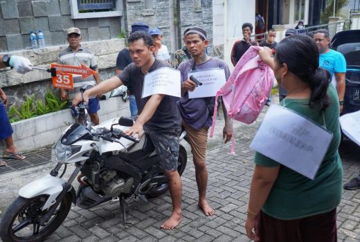 Gelar Rekonstruksi Ulang, Tersangka Penembakan Istri TNI di Semarang Peragakan 59 Adegan - GenPI.co JATENG