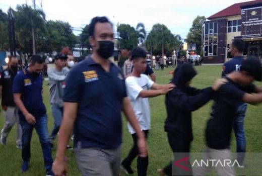 Diduga Hendak Tawuran, 75 Pelajar di Batang Ditangkap - GenPI.co JATENG