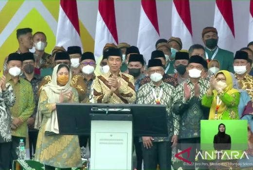 Presiden Jokowi Buka Muktamar Muhammadiyah di Solo, Ini Harapan dan Pesannya - GenPI.co JATENG