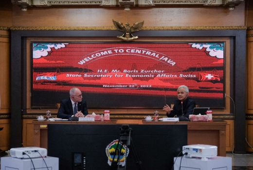 Hadapi Ancaman Resesi, Jawa Tengah dan Swiss Teken Kerja Sama - GenPI.co JATENG