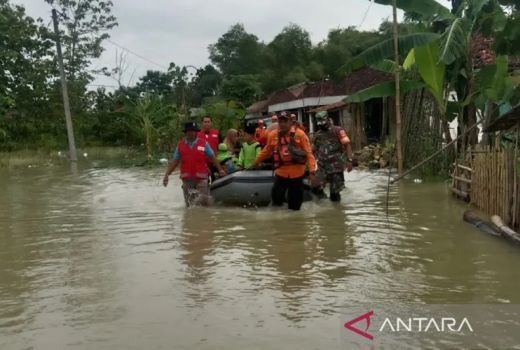 Sungai Lusi Meluap, 6 Desa di Grobogan Tergenang Banjir - GenPI.co JATENG