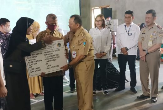Tercepat di Jateng, Pembebasan Tanah Proyek Tol Jogja-Bawen di Kandangan Semarang - GenPI.co JATENG