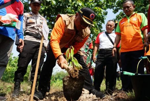 5.000 Bibit Pohon Ditanam di Pegunungan Kendeng Pati Demi Cegah Banjir - GenPI.co JATENG
