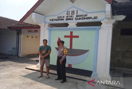 Polres Sukoharjo Intensifkan Patroli Gereja Jelang Natal dan Tahun Baru - GenPI.co JATENG