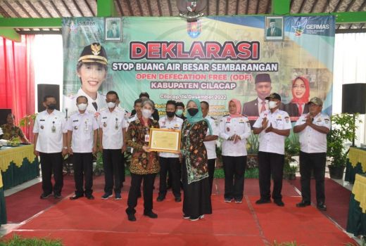 Alhamdulillah, Cilacap Jadi Wilayah Bebas Buang Air Besar Sembarangan - GenPI.co JATENG