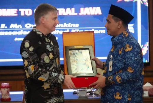 Pemprov Jateng Jajaki Kerja Sama Ekspor dan Pendidikan dengan Pemerintah Inggris - GenPI.co JATENG