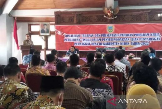 Gelar Seleksi Perangkat Desa, Pemkab Kudus Gandeng 8 Perguruan Tinggi - GenPI.co JATENG