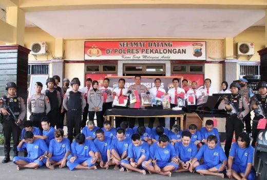 20 Pelaku Kejahatan Ditangkap Polres Pekalongan, Ini Kasusnya - GenPI.co JATENG