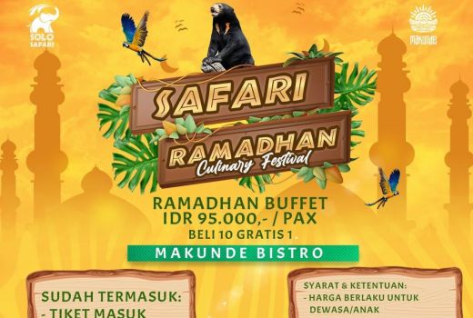 Mau Ngabuburit di Kebun Binatang? Solo Safari Tawarkan Paket Buka Puasa, Ini Harga dan Cara Pesannya - GenPI.co JATENG
