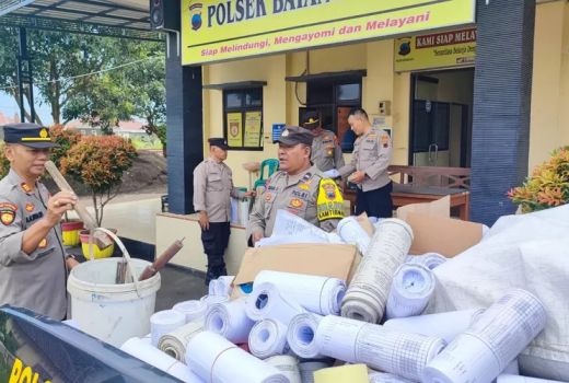 Busyet! Ratusan Selongsong Petasan Diamankan Polsek Batang - GenPI.co JATENG