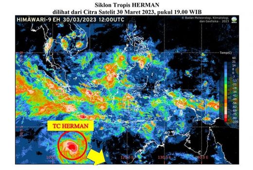 BMKG: Waspada Dampak Badai Siklon Tropis Herman di Jawa Tengah! - GenPI.co JATENG