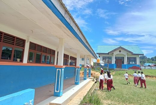 Majukan Pendidikan, BRI Renovasi SDN 001 Tulin Onsoi di Pelosok Nunukan - GenPI.co JATENG