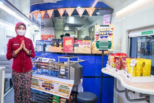 Ada UMKM Fest on Train di KA Lodaya Lho! Bisa Jajan Tekwan hingga Basreng - GenPI.co JATENG