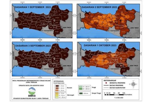 BMKG: September Ini, Curah Hujan di Jawa Tengah Masih Rendah - GenPI.co JATENG